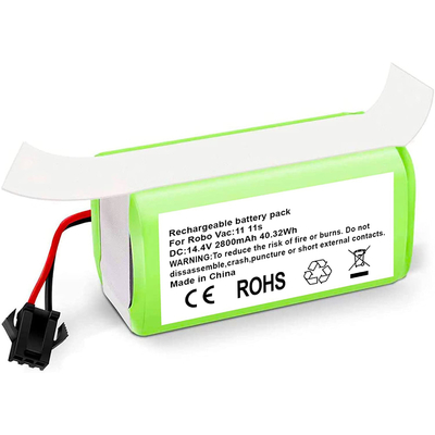 RoboVac aspirador de pó bateria de lítio 11S 15C 15T 14,4 V 2800 mAh bateria de íon de lítio