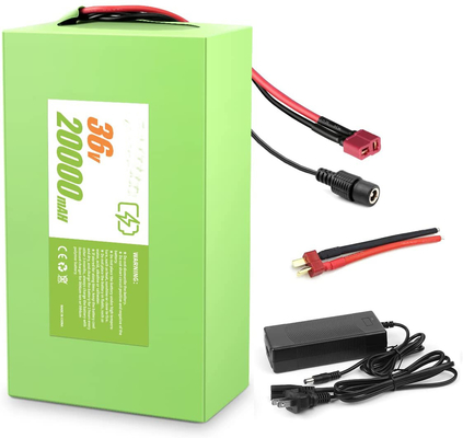 Bateria de arma facial XT60 100W-600W 36V 8Ah bateria de lítio com carregador 2A