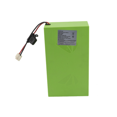 Bateria de lítio de bicicleta 15A 48V 15Ah 18650 Tamanho da bateria MSDS