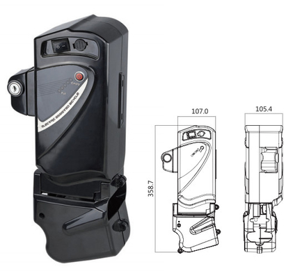 Bateria de pistola facial OEM 24V 2600Mah bateria removível para bicicleta elétrica