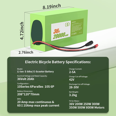 Aspirador de PVC recarregável para veículo bateria de lítio 7,7kg 36V 8Ah