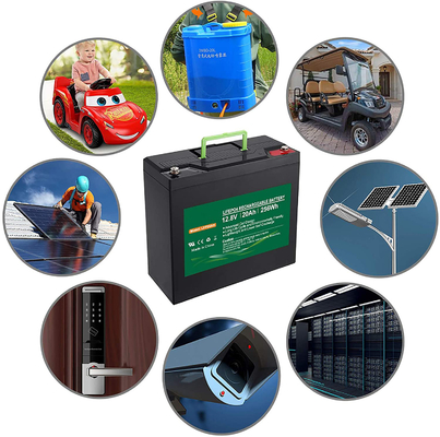 NCM 12v 20AH LiFePO4 bateria 12,8V bateria de ciclo profundo de íon de lítio solar