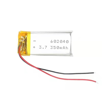 Bateria de polímero de lítio 350mAh 3,7v 0,35A célula de bateria recarregável de íon de lítio