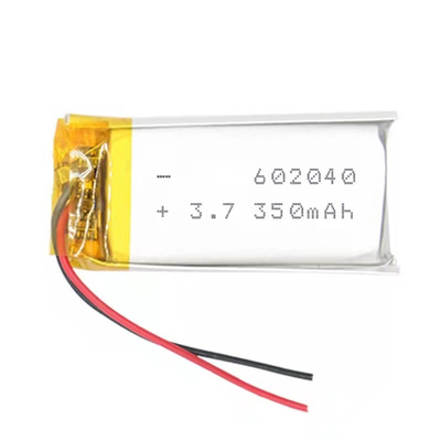 Bateria de polímero de lítio 350mAh 3,7v 0,35A célula de bateria recarregável de íon de lítio