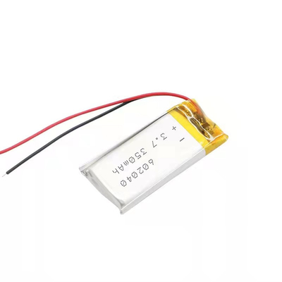 Bateria de polímero de lítio 350mAh 3,7v 0,35A célula de bateria recarregável de íon de lítio