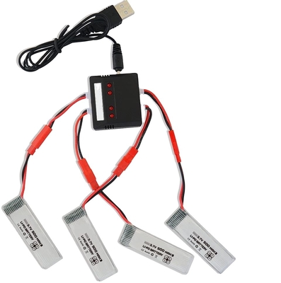 Bateria de polímero de íon de lítio recarregável NCM 3,7 V 500 mAh bateria lipo