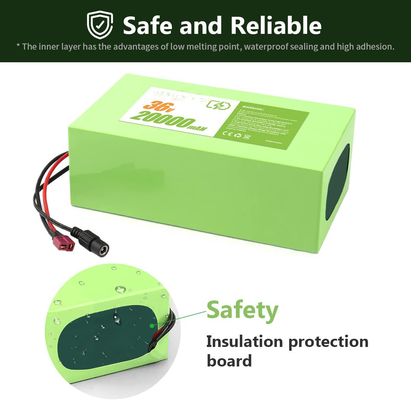 Pacote de bateria de íon de lítio controlador 10S2P Hoverboard garrafa 36v