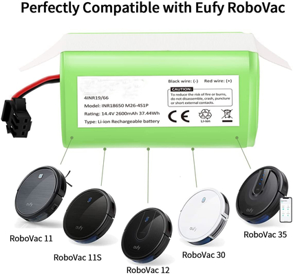 Ecovacs Deebot 2600mAh bateria de íon de lítio 14,4V bateria recarregável N79S