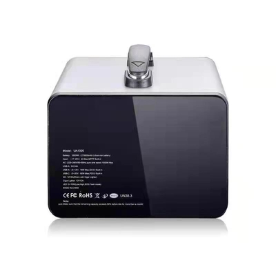 AC100V 270000mAh Estação de energia portátil ao ar livre 1000W Gerador de energia solar 10kg