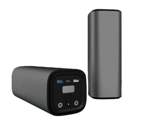 Banco de energia solar tipo C 130wh Estação de energia portátil à prova d'água 30000mAh