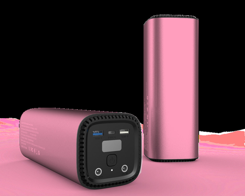 Banco de energia solar tipo C 130wh Estação de energia portátil à prova d'água 30000mAh