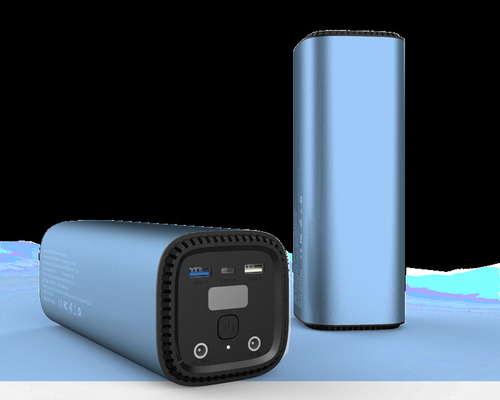 Banco de energia solar tipo C 130wh Estação de energia portátil à prova d'água 30000mAh