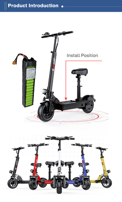 Bateria recarregável para scooter elétrica OEM 36V 18650 bateria de íon de lítio