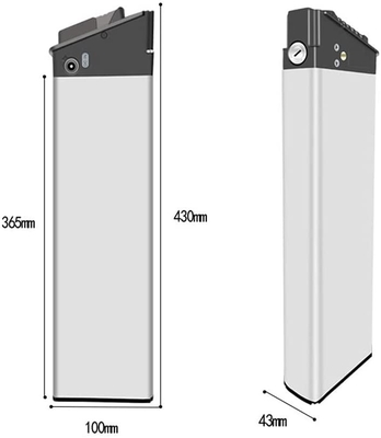 Bateria de lítio leve para bicicleta 4,25v TB108 E bateria para bicicleta 48v 12,8ah