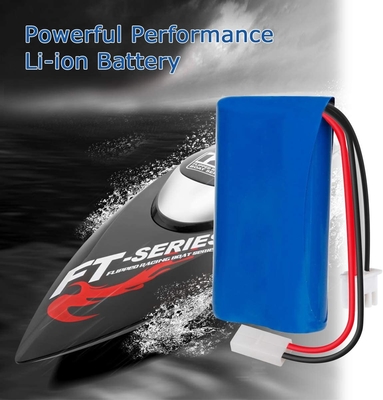 Carro de controle remoto leve bateria de lítio 7,4 V 1300 mAh NCM