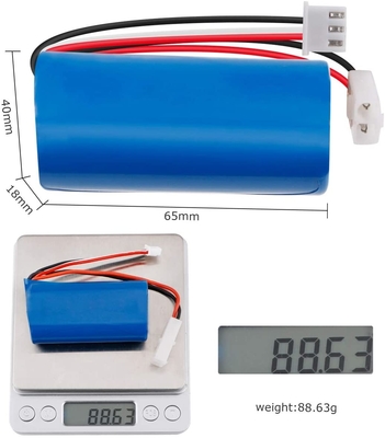 Carro de controle remoto leve bateria de lítio 7,4 V 1300 mAh NCM