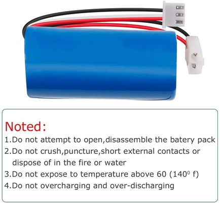 Carro de controle remoto leve bateria de lítio 7,4 V 1300 mAh NCM