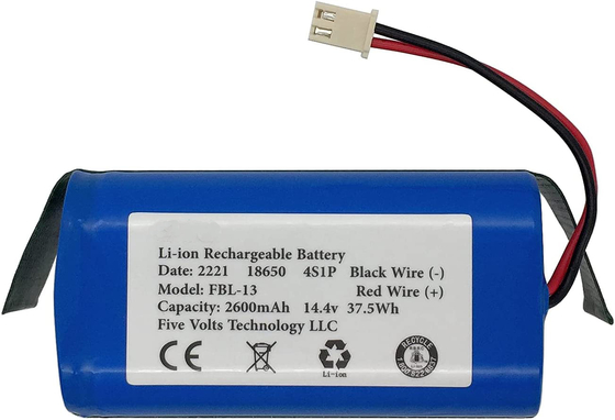 Pacote de bateria de íon de lítio de ciclo profundo NCM 14,4 V para eletrodomésticos