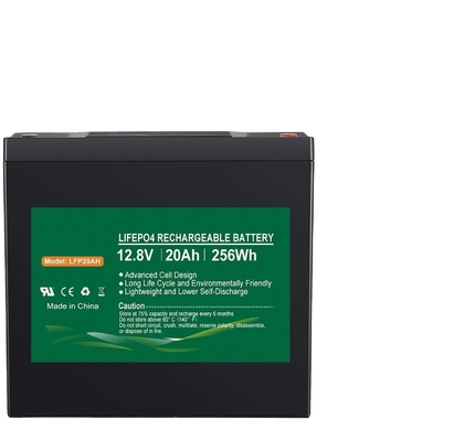 Bateria de fosfato de lítio NCM 1,2kg 12,8v 12v 20ah bateria de lítio recarregável