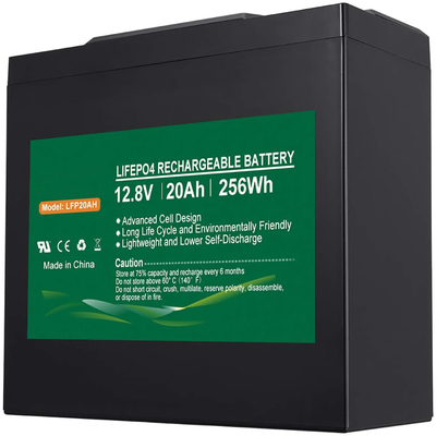 Bateria de fosfato de lítio NCM 1,2kg 12,8v 12v 20ah bateria de lítio recarregável